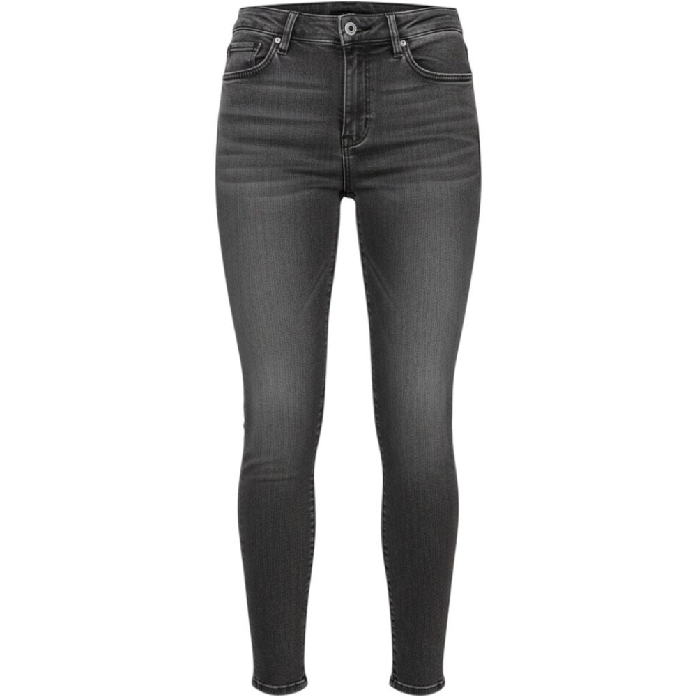 Vintage AllSaints Miller Push Up Jeans Womens 26 Gray Skinny Charcoal Stretch